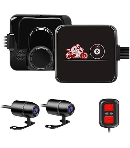 VSYSTO Q3 Dashcam Dual Lens Camera 1080P Front and Rear Wide Angle